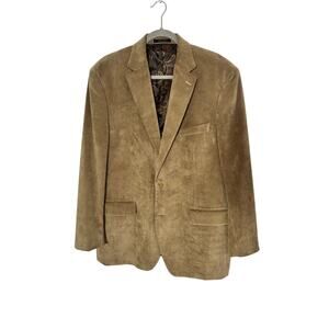 Lauren Ralph Lauren Men's Blazer 44R Micro Corduroy Camel Color XC Fast Shipping